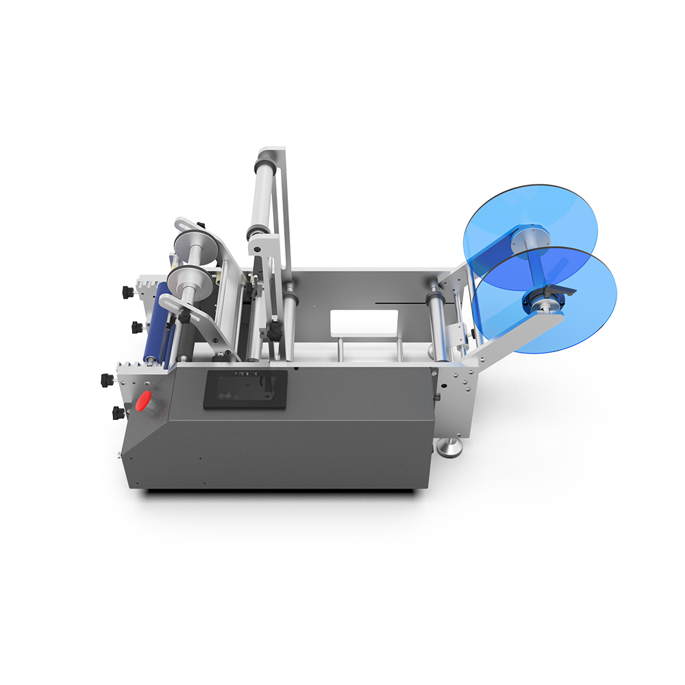 半自動圓瓶貼標(biāo)機(jī)